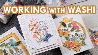 Pinkfresh Artsy Floral Release: Cardmaking w/Washi Tape by Wplus9 Design 5,322 views 2 months ago 20 minutes