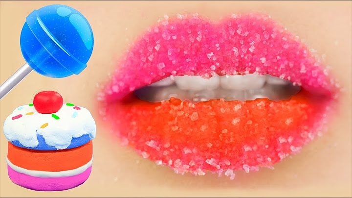 ¡ DIY: LABIALES "Peel Off" COMESTIBLES!  ¡MAQUILLAJES COMESTIBLES!