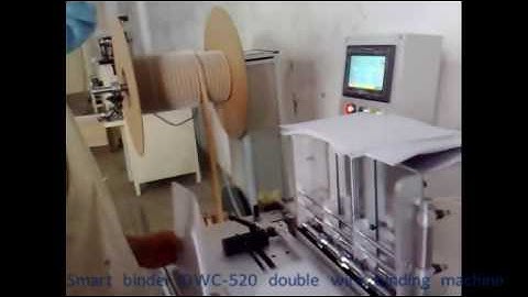 Smart binder DWC 520 double wire binding machine