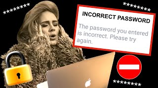 Forgotten Password Song - Parody of Hello - Adele
