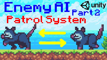 Unity 2D Platformer Tutorial 24 - Enemy AI Patrol System