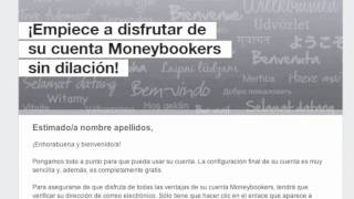 Como crear una cuenta en Moneybookers