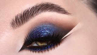 Dramatic Blue Glam ✨ Melissa Samways