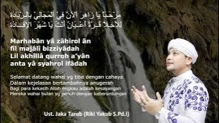 Download lagu Marhaban Ya Syahro Romadhon Tanpa Musik - Ust. Jaka Tarub
