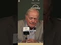 Jack Nicklaus is not happy with the state of the PGA Tour schedule!