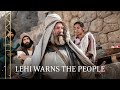 The prophet lehi warns the people of jerusalem  1 nephi 1720