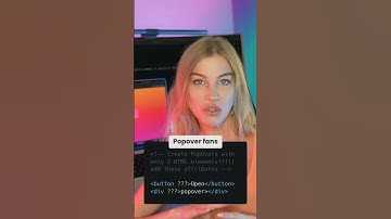 Create PopUp using only 2 html elements!!!