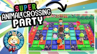 SUPER MARIO PARTY PERO EN ANIMAL CROSSING NEW HORIZONS! || Grand Prix #4