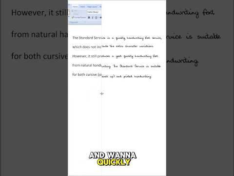 Extract handwritten text
