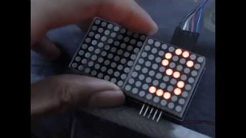 Arduino and MAX7219 LED matrix Tutorial