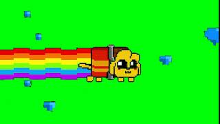 Nyan Mike pantalla verde