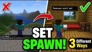 How To Set Spawn Point in Minecraft (3 Different Ways)