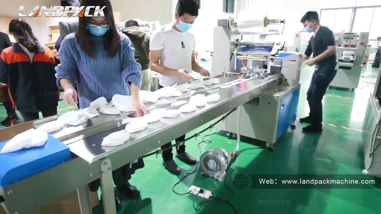 Automatic Surgical Mask Packing Machine N95 Mask Packing Machine