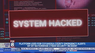 Emergency alerts platform security incident
