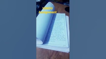 IGNOU assignment| just completed my IGNOU MPA assignment| #ignou #assignment #ignouassignment