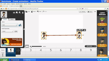 How to make GoAnimate characters walk