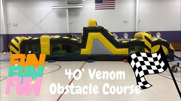 40’ Venom Obstacle Course | Jump With Us