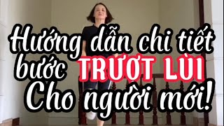 Hướng dẫn chi tiết động tác trượt lùi cực đơn giản @phamhoashuffledance2381 #28