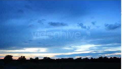 Time Lapse of Running Clouds | Stock Footage - Envato elements