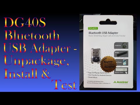 DG40S by Avantree - Unpackage, Install and Test - 2021