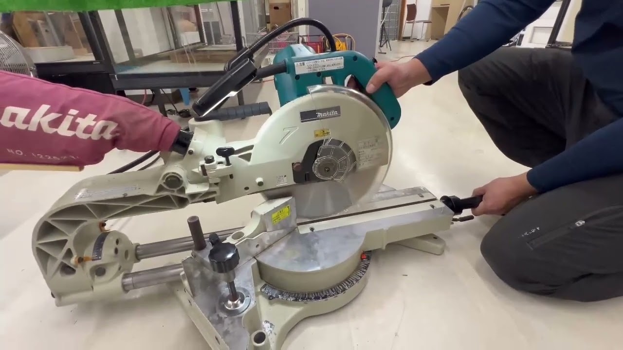 makita マキタ 260mm スライドマルノコ LS1014 100V 簡易動作確認 