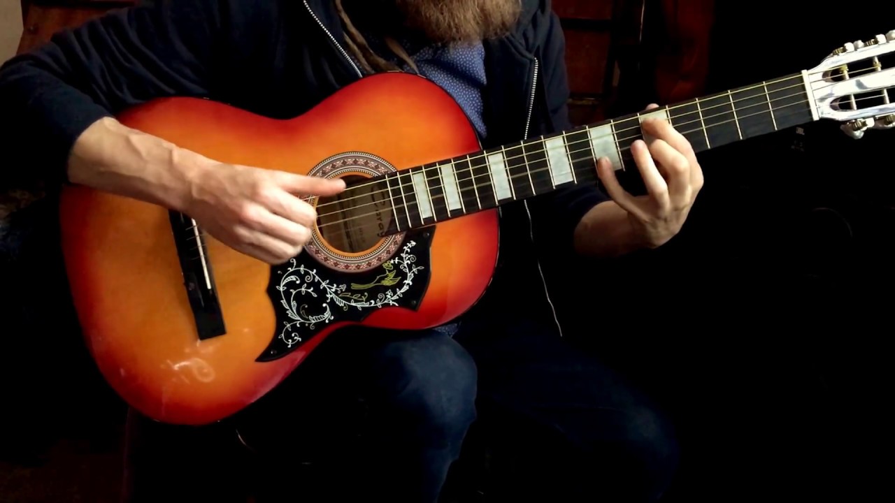 Pasha Aeon - New Acoustic Guitar Improvisation, HD 2017