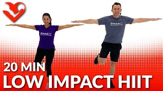 Low Impact HIIT Workout for Beginners - 20 Min Beginner Low Impact Cardio HIIT No Jumping at Home screenshot 1