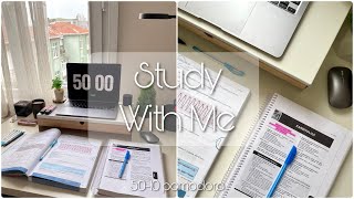 Tıp Öğrencisiyle 1 Saat Ders Çalış  | Study with Me 1 hour | 5010 Pomodoro
