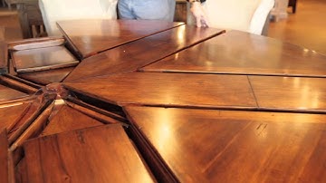 Expandable circular Dining table available now!