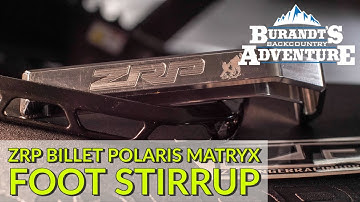 ZRP Polaris Matryx Billet Foot Stirrup