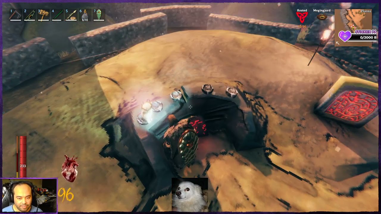 Challenging the Goblin King in Valheim's Final boss