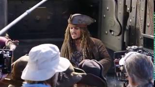 Behind The Scenes on PIRATES OF THE CARIBBEAN 5 - Movie B-Roll & Bloopers