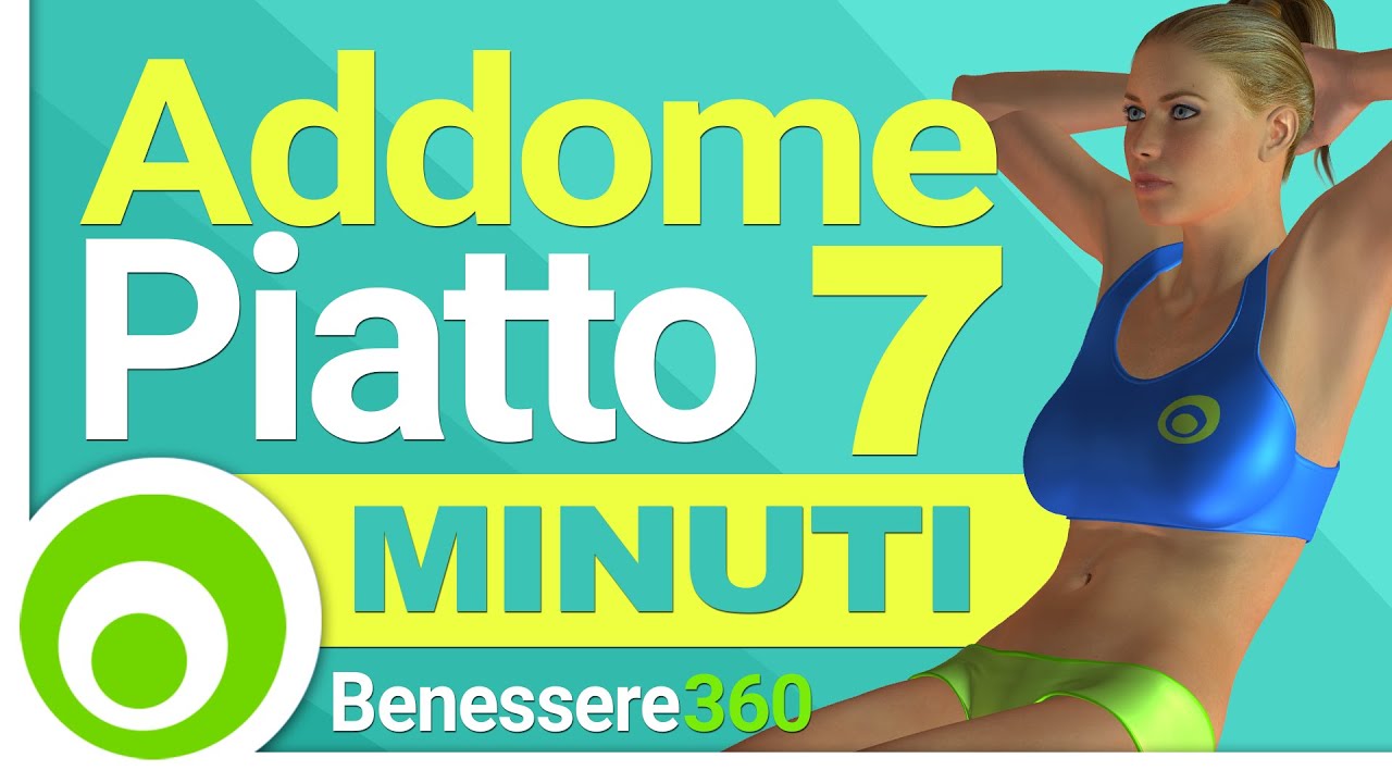 Esercizi Addominali Addome Piatto In 7 Minuti Youtube