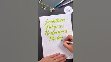 Modern calligraphy practice  #moderncalligrpahy #moderncalligrapher #calligrahy