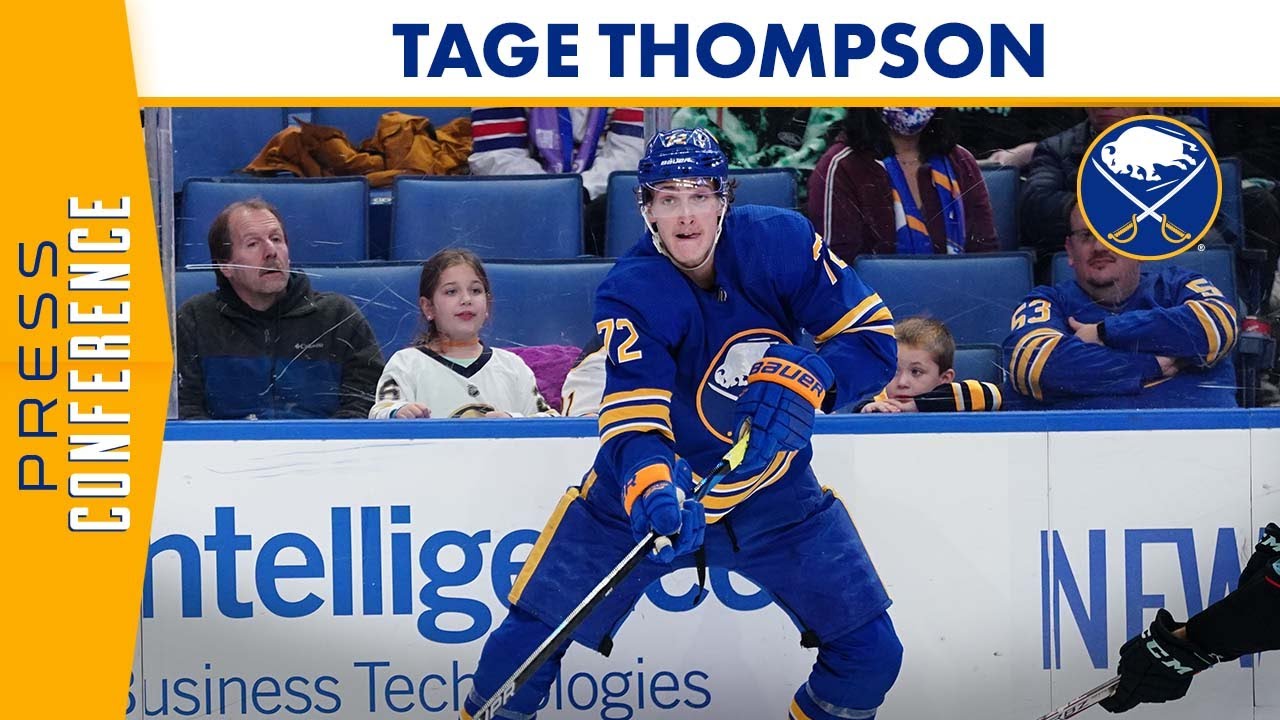Sabres' Tage Thompson scores twice, buoys OT win: 'Just a matter of time' -  Buffalo Hockey Beat