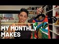 MY MONTHLY MAKES: JULY