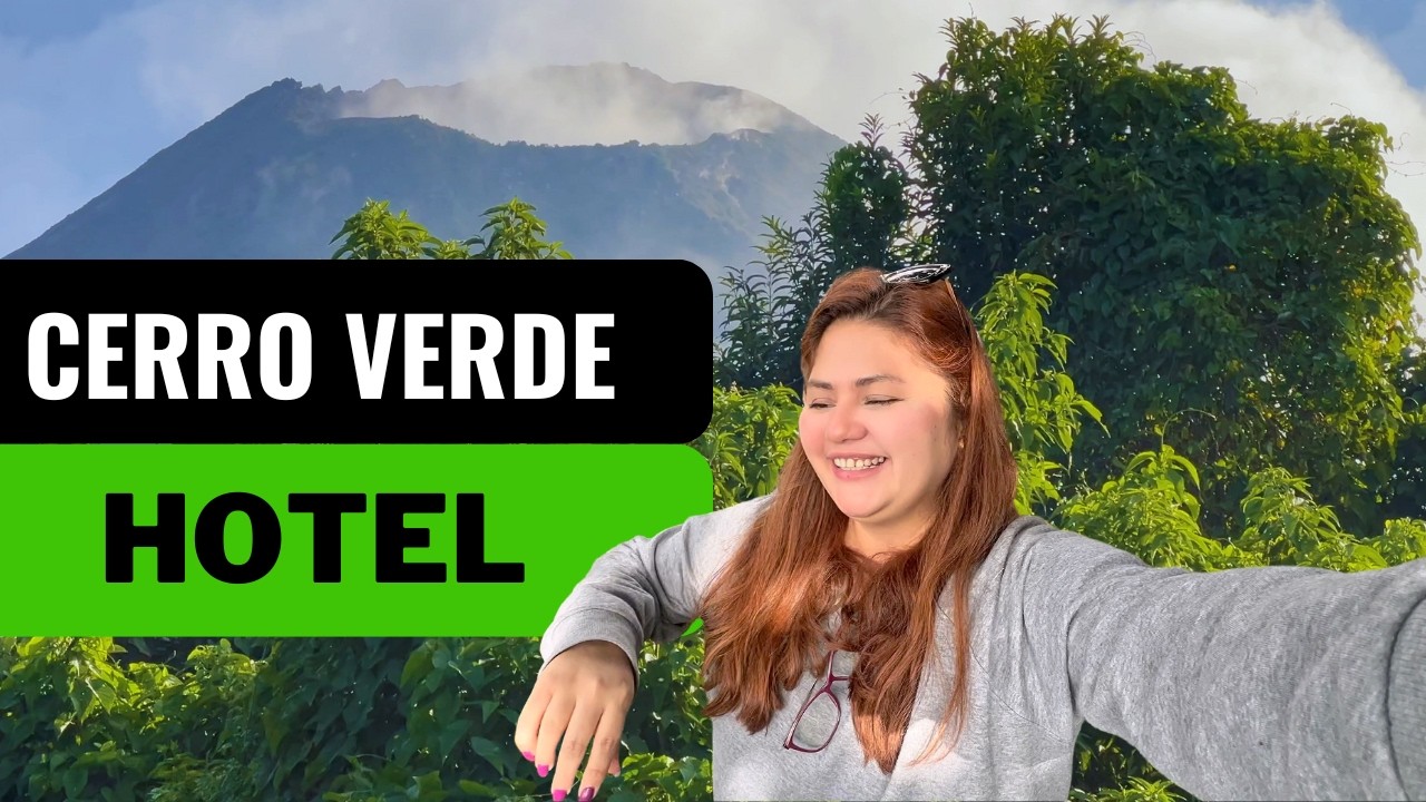 Experiencia turistica en El Salvador | Hotel frente a VOLCÁN ACTIVO en El Salvador