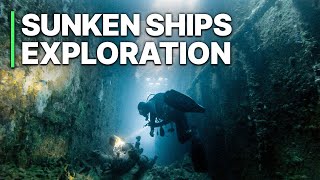 Sunken Ships Exploration | Treasures in the Deep Sea
