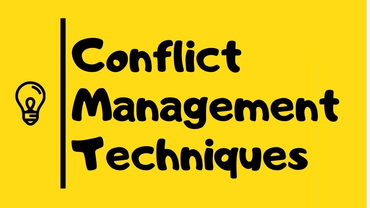 conflict management strategies