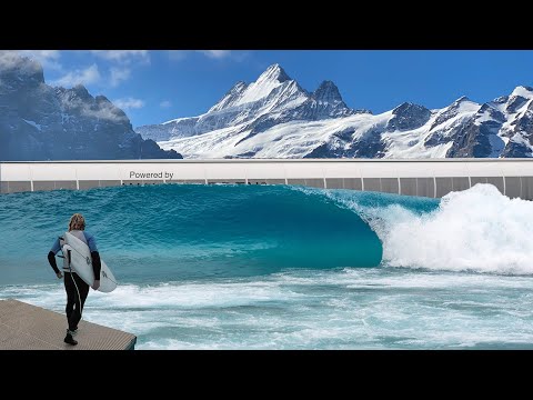 The BEST Wave in the Swiss Alps!