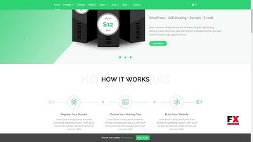 Singara - Multipurpose Hosting with WHMCS WordPress Themes      Cree