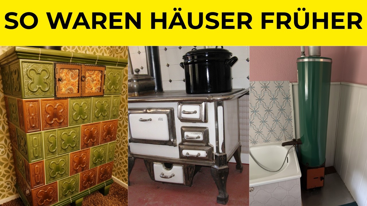 25 vergessene Dinge, die es früher in deutschen Häusern gab