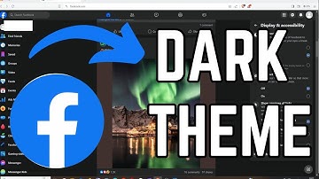 How to Change Theme in Facebook PC/Browser | Enable Dark Theme