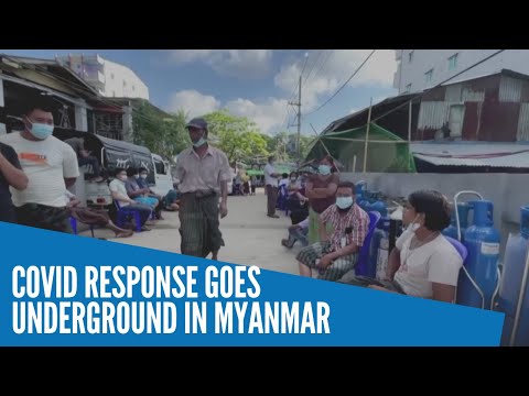 COVID response goes underground in Myanmar