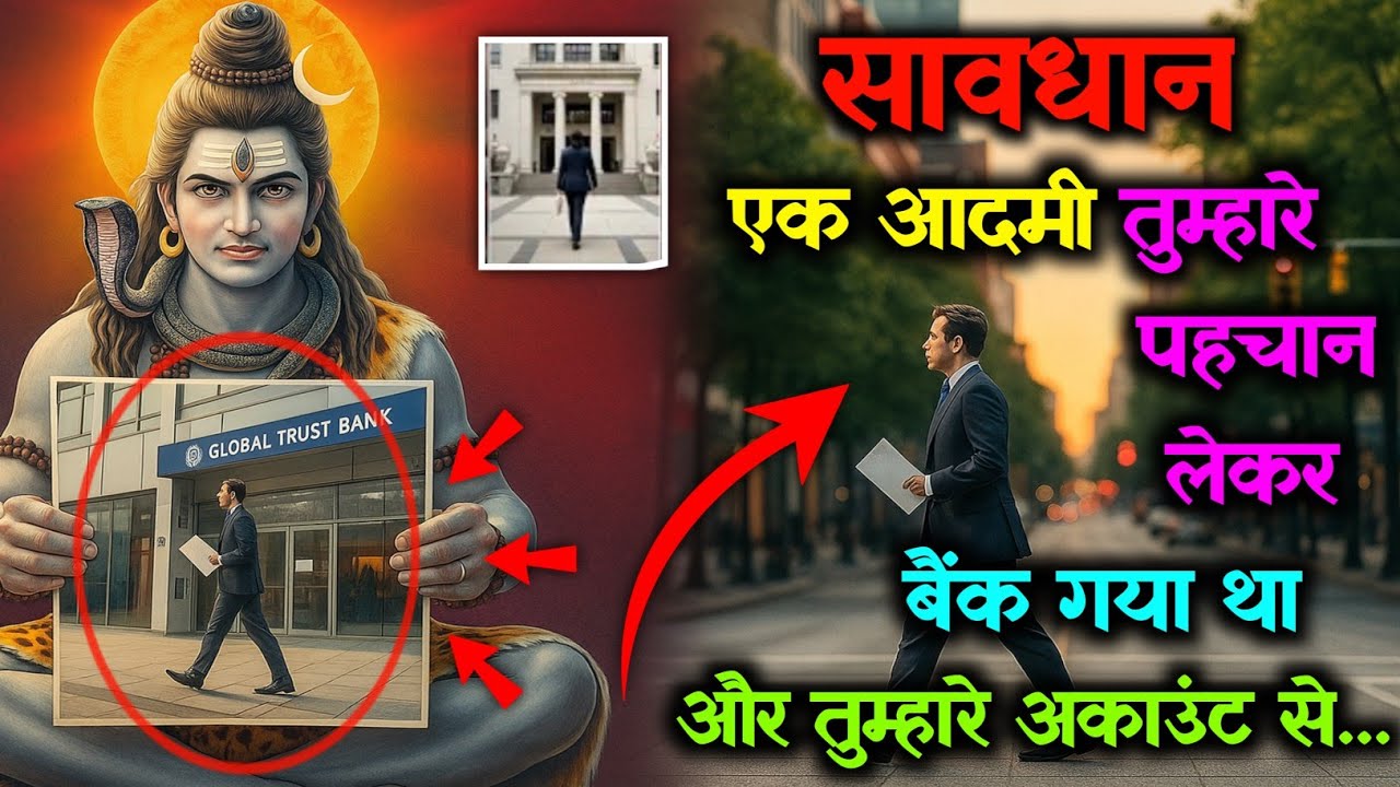 ⚠️ सावधान !! 😳 एक आदमी तुम्हारे पहचान लेकर, 🏦 बैंक गया था 💰 जल्दी देखें, वो कौन है...