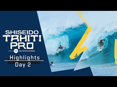 HIGHLIGHTS Day 2 // SHISEIDO Tahiti Pro Presented By Outerknown