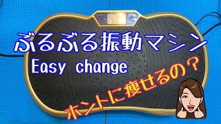 【ダイエット】ぶるぶる振動マシン　Easy change　購入３日目の感想