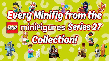 Every Minifig from the LEGO Series 27 Collectible Minifigs!