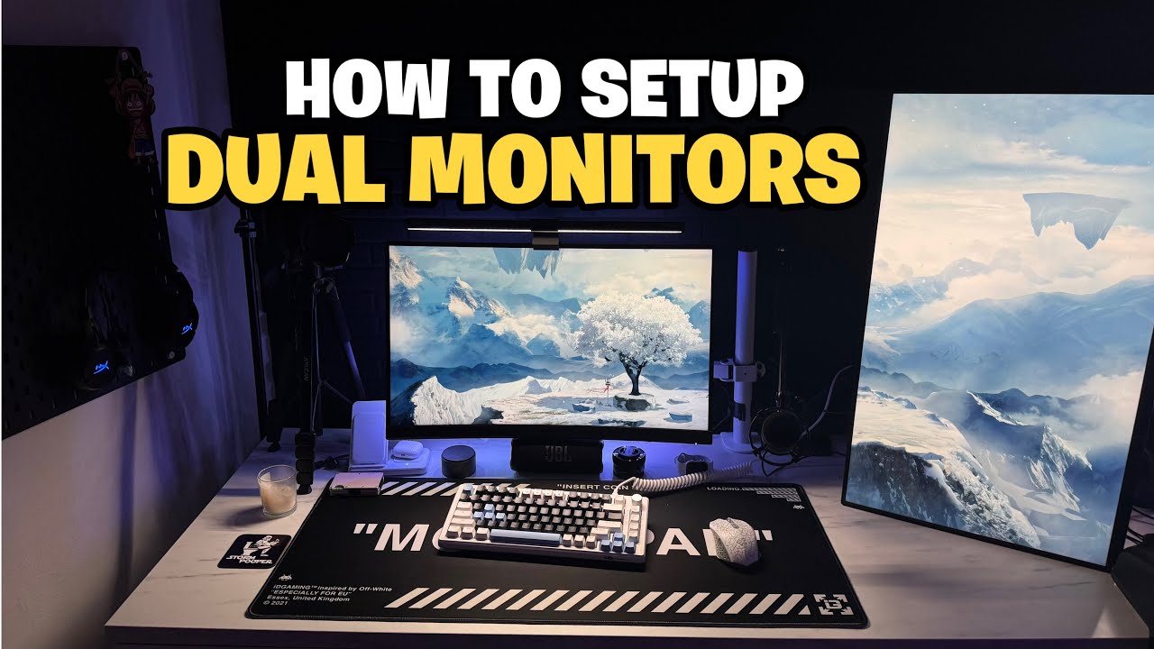 Ultimate Dual Monitor Setup! - YouTube