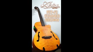 ARIA FET-F2 STAINED BROWN | SOUND DEMO!! #Shorts #AriaisBack #AriaGuitars #AriaProII #FETF2ARIA